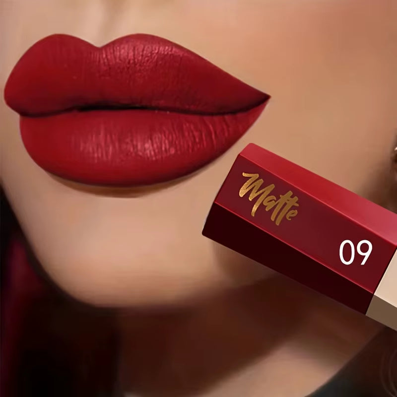 Waterproof Matte Velvet Lip Tint - Long-Lasting Nude Lip Glaze, Festive Exclusive, Valentine'S Day Gift