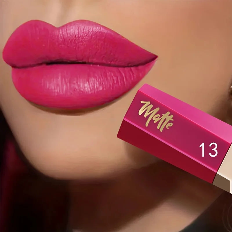 Waterproof Matte Velvet Lip Tint - Long-Lasting Nude Lip Glaze, Festive Exclusive, Valentine'S Day Gift