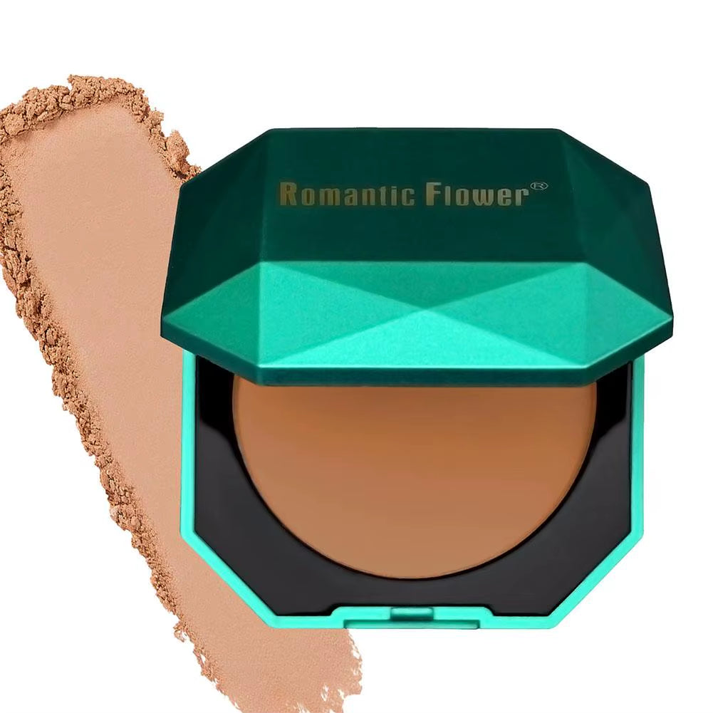 Brand-New 4 Colors Dark Pressed Powder Dark Skin Powder Matte Powder Long-Lasting Waterproof Brand Makeup Blush