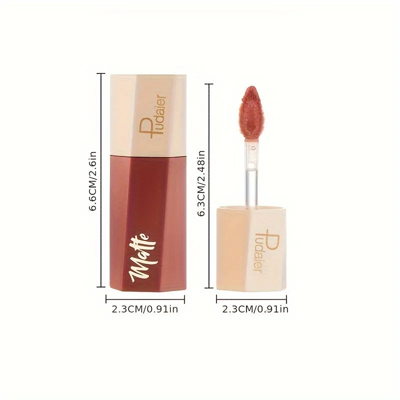 Waterproof Matte Velvet Lip Tint - Long-Lasting Nude Lip Glaze, Festive Exclusive, Valentine'S Day Gift