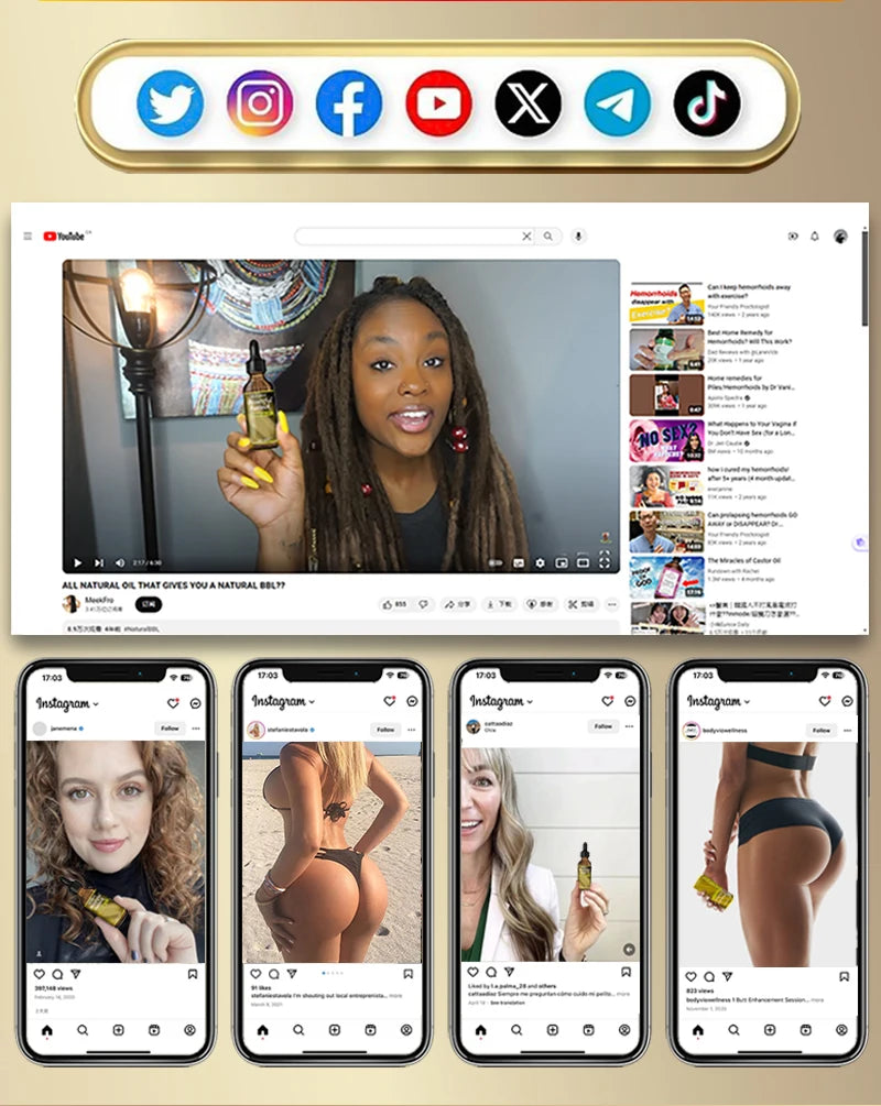 huiles essentielles pour grosses fesses