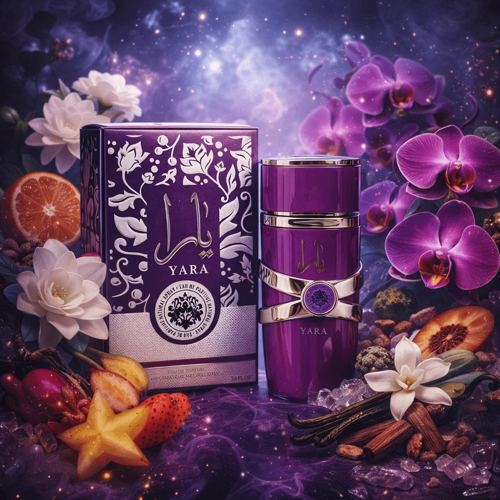 Lattafa Yara Violette  100ml – Parfum Doux Oriental & Floral - Eau de Parfum Femme