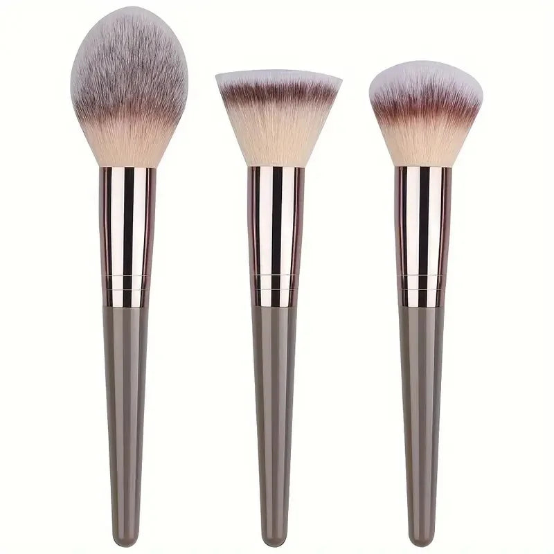 Ensemble de pinceaux de maquillage Premium, doux et moelleux, pour fond de teint, cosmétique, fard à paupières, Blush, outils de maquillage Kabuki, 3 à 20 pièces