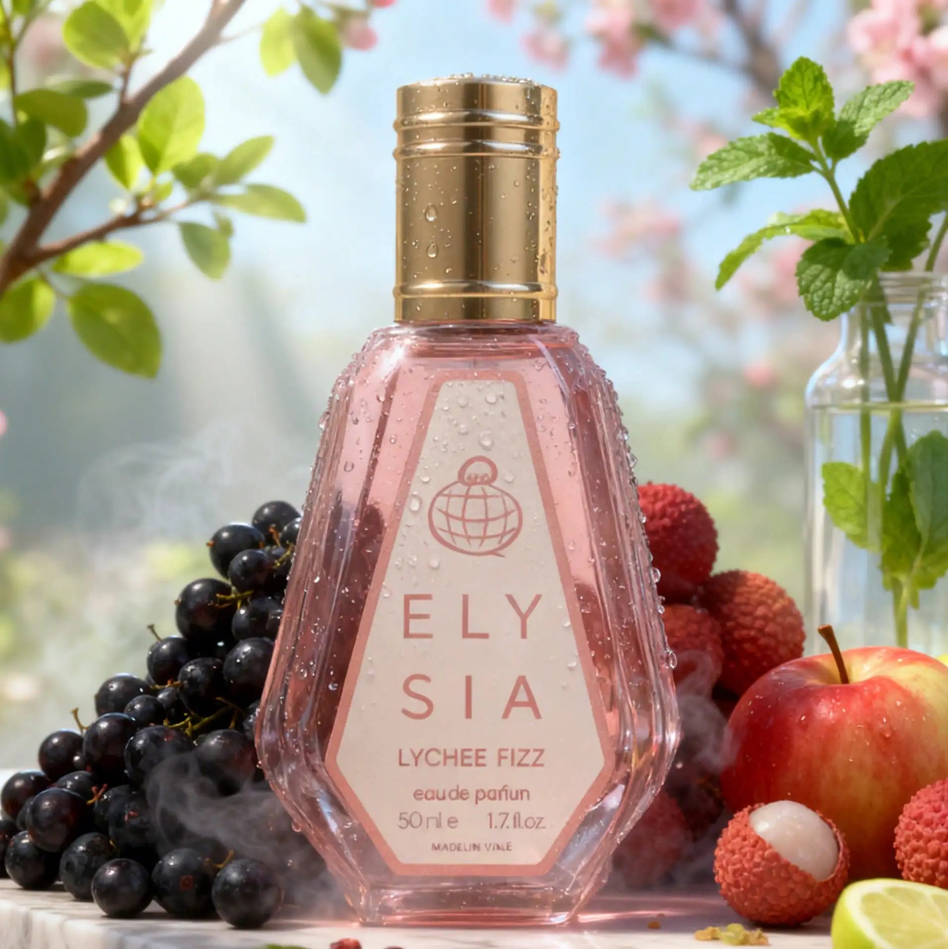 Fragrance World - Elysia Lychee Fizz 50ml - Eau De Parfum Pour Femme