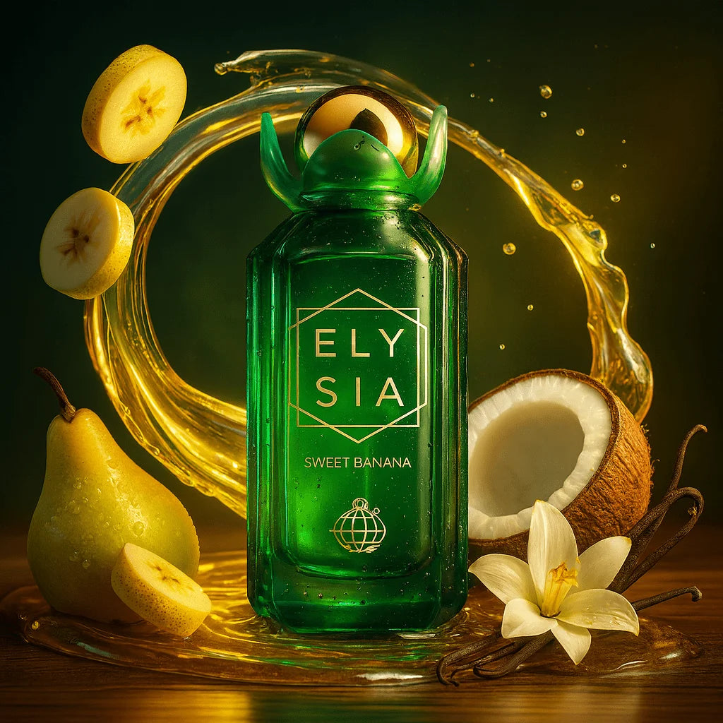 Fragrance World - Elysia Sweet Banana 100ml - Eau De Parfum Unisexe
