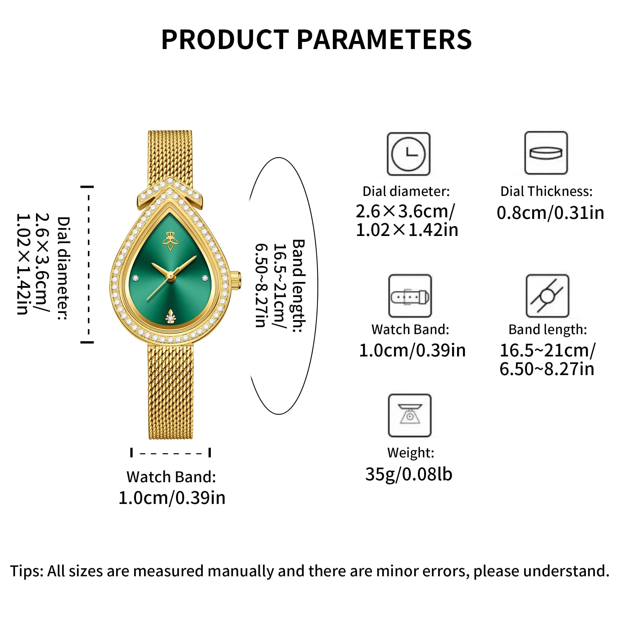 Montre de marque rétro Quartz pour femmes conception personnalisée or strass décoration montre tempérament élégant dames cadeau