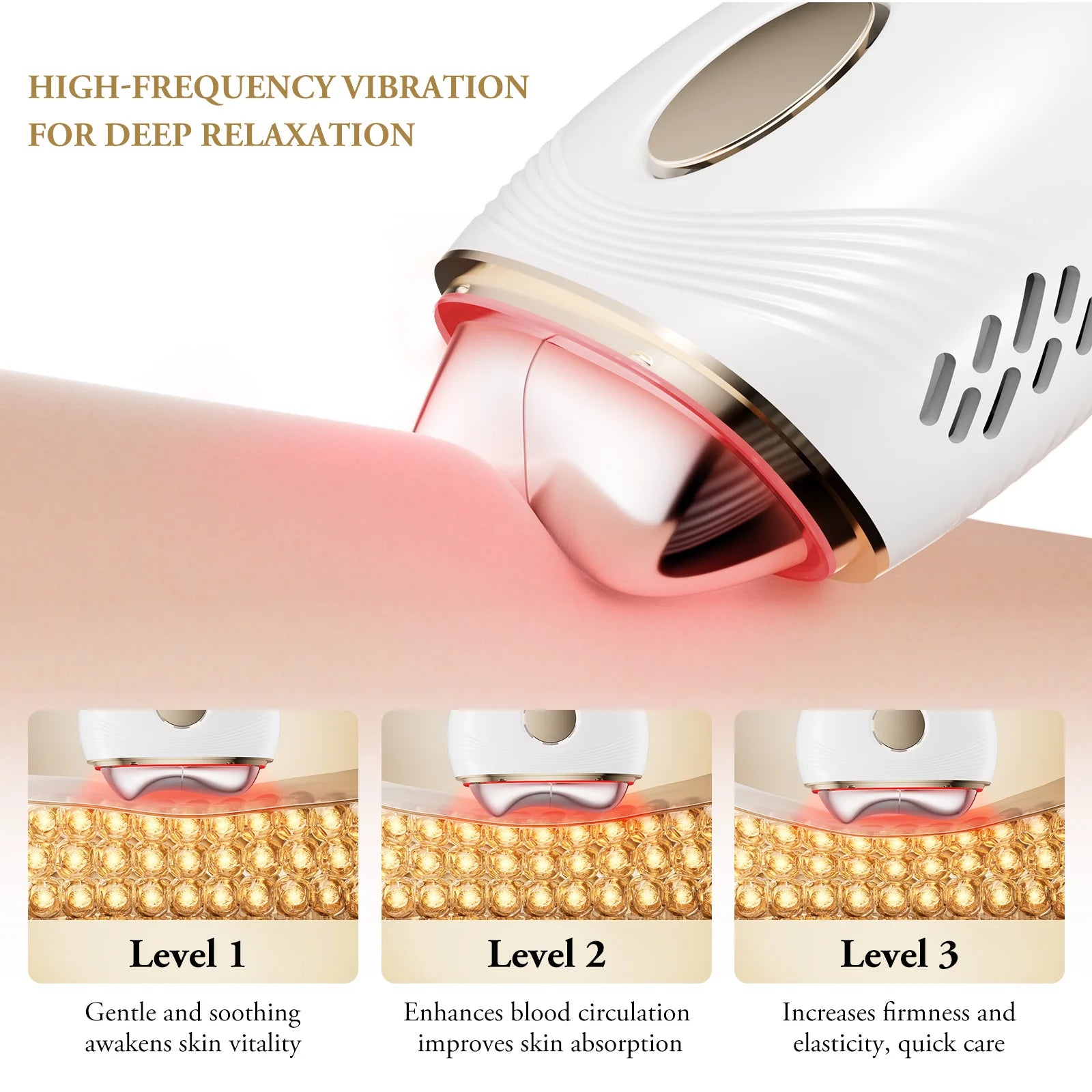 ANLAN Masseur électrique Gua Sha Lifting du visage EMS anti-âge Suppression des œdèmes Raffermissement de la peau Rafraîchissement thermique Appareil de soin et de beauté