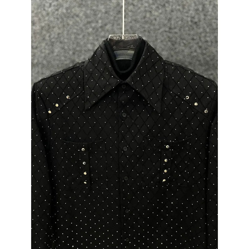 Chemise à manches longues pour hommes, Cardigan imprimé ample et assorti avec tout, nouvelle collection printemps et automne 2026