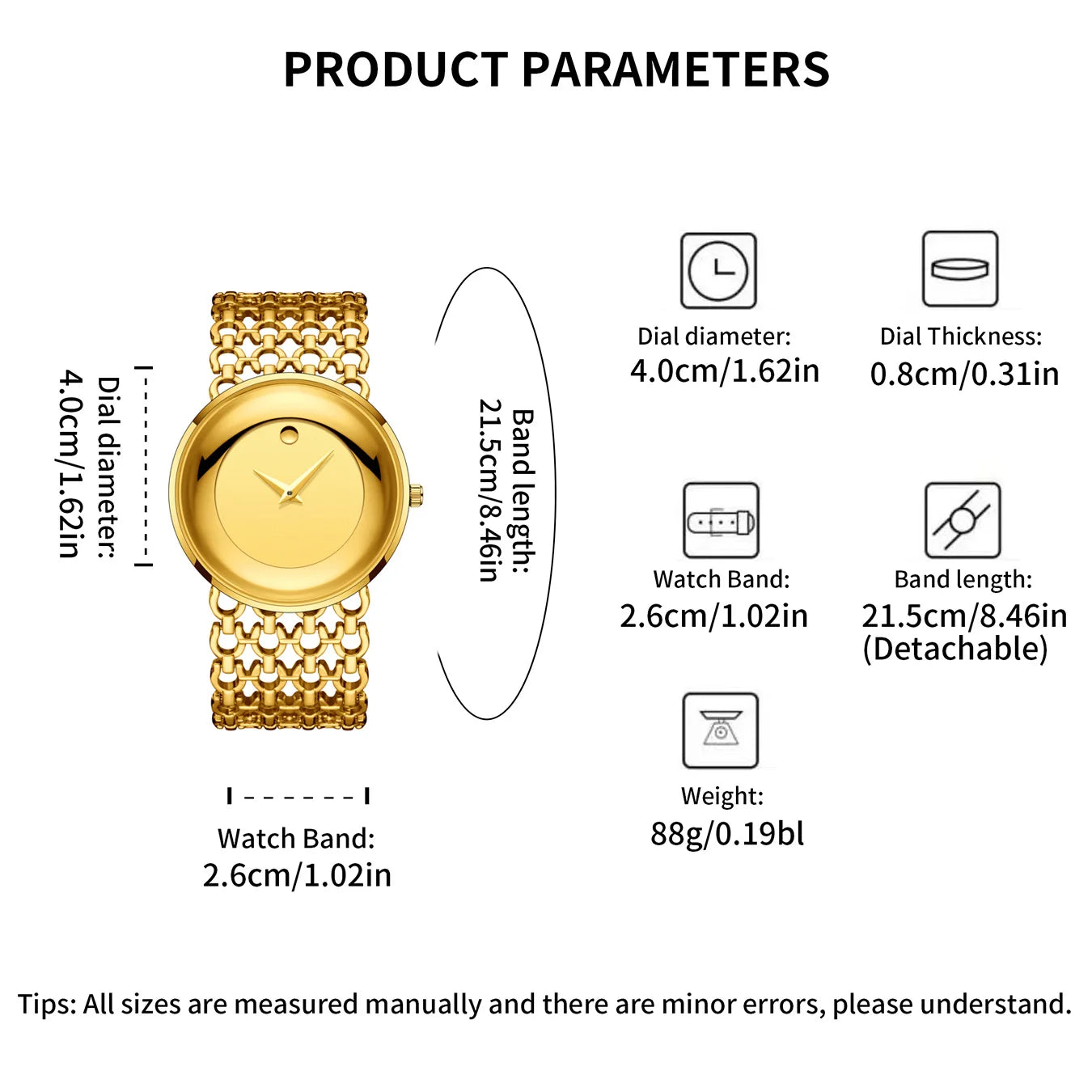 Montre pour femmes, boîtier en or, cadran noir, Style Simple, nouveau dissolvant de montre en boîte, plaqué or, offre spéciale, 2024