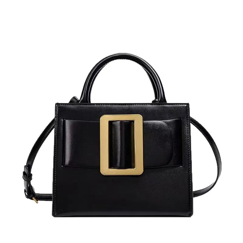 Petit sac carré rétro Style Hong Kong pour femmes, sac à main à la mode, Texture de couleur Pure, sac à bandoulière simple, nouvelle collection printemps été