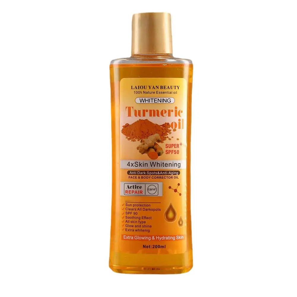 Huile essentielle de curcuma huile de Massage du visage corps diffuseur hydratant aromathérapie éclaircissante lissante corps visage soins de la peau 200m