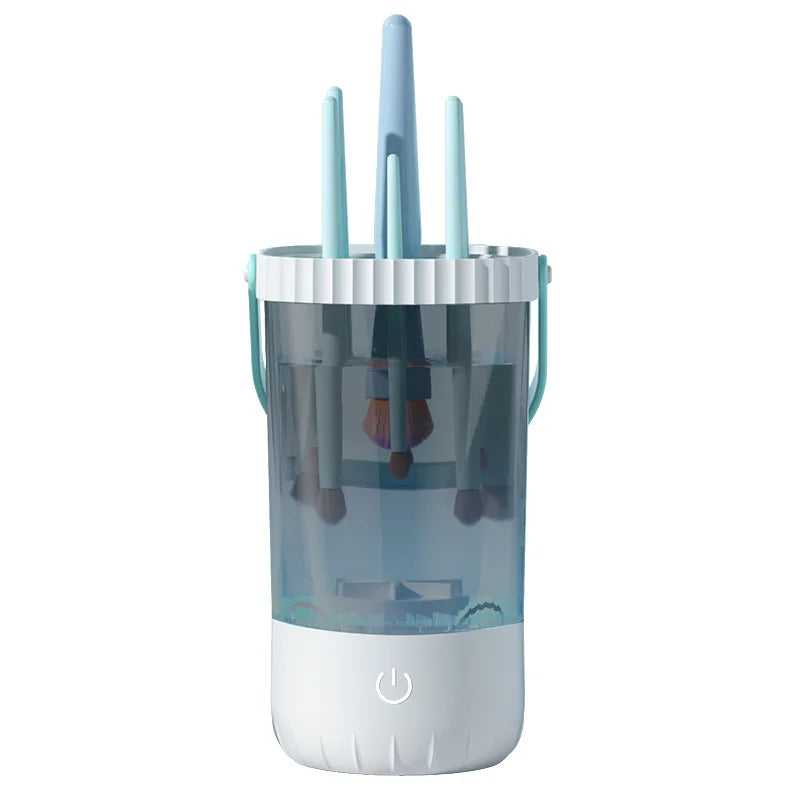 Nettoyeur de brosse de maquillage électrique, Spinner automatique, support de brosse de maquillage pour femmes, lave-brosse de nettoyage paresseux, soins à séchage rapide