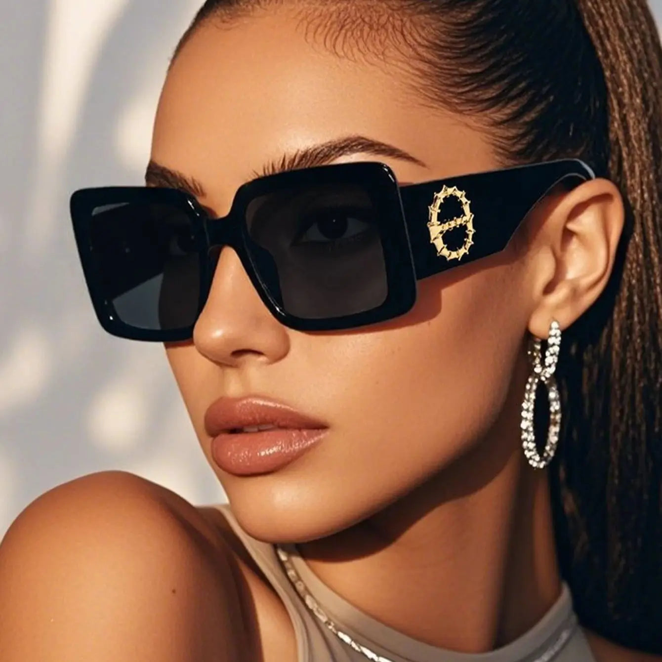 Cyclisme 2 pièces marque lunettes de soleil carrées pour femmes hommes marque Design luxe lunettes de soleil classique Vintage femme nuances lunettes UV400