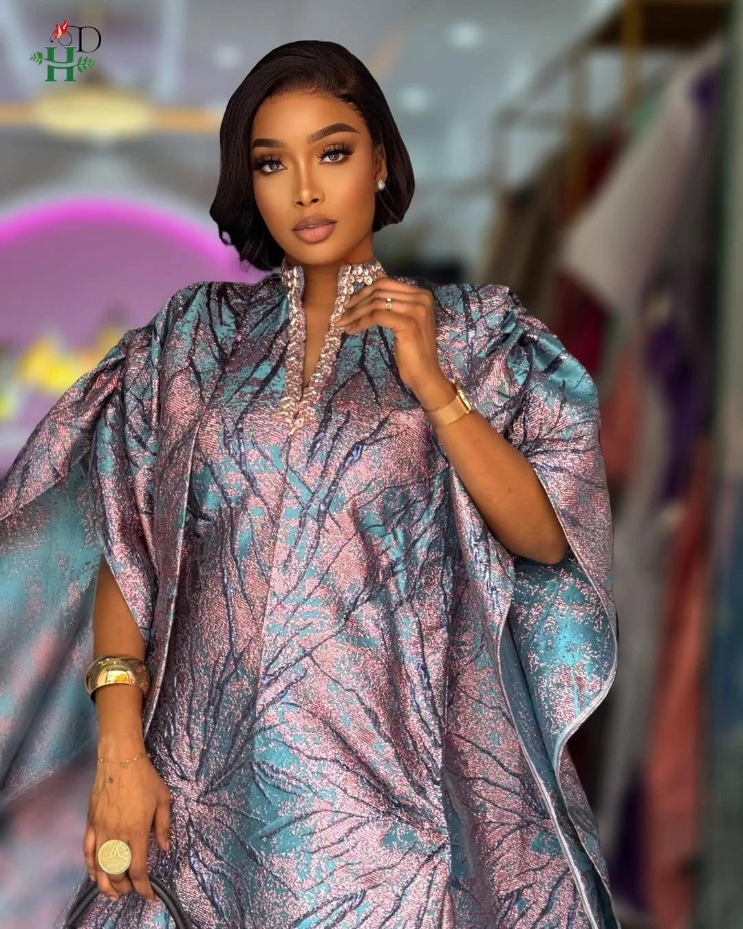 Robe Boubou vêtements africains pour femmes Robe caftan mode Vintage Robe d'été décontracté