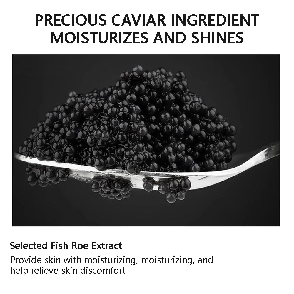 Ensemble de sérum caviar pour le visage, soin de la peau, hydratant, anti déformable, blanchissant, beauté, santé, coréen, trempé, 15 pièces