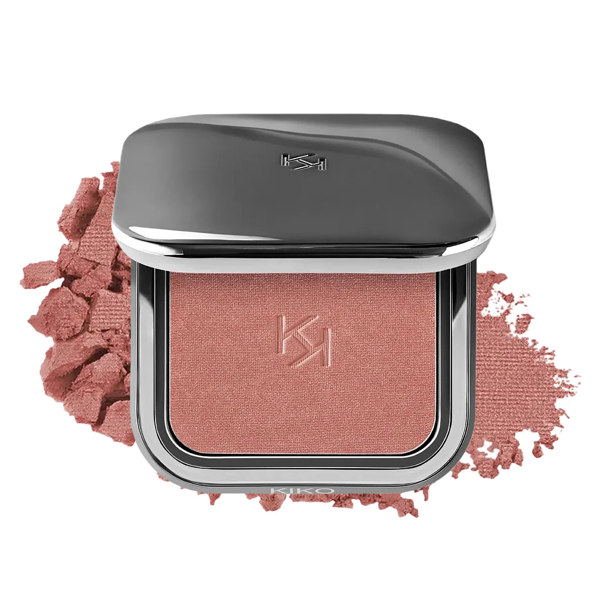 Fard à joues en poudre longue tenue KIKO Unlimited Blush avec un résultat modulable, rouge à lèvres, fard à joues de poche, facile à appliquer, couleur