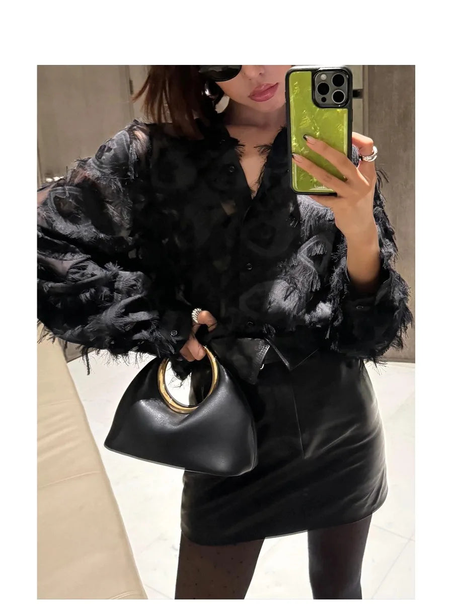 Sac à main en cuir PU pour femmes, pochette élégante, poignée supérieure en métal, sac de soirée
