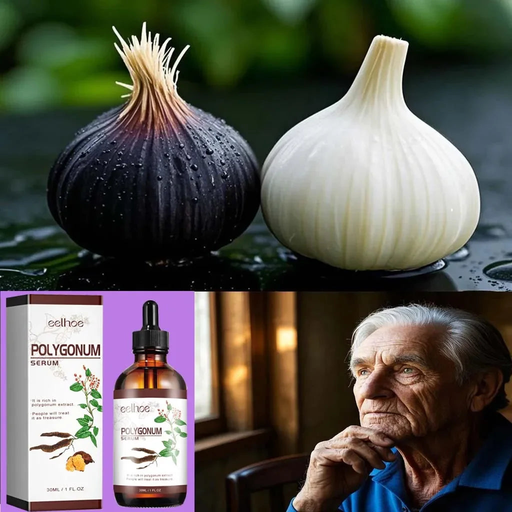 Nouveau tueur de cheveux blancs, liquide d'essence Polygonum Multiflorum élimine les cheveux gris et restaure la couleur naturelle des cheveux en 7 jours 2025