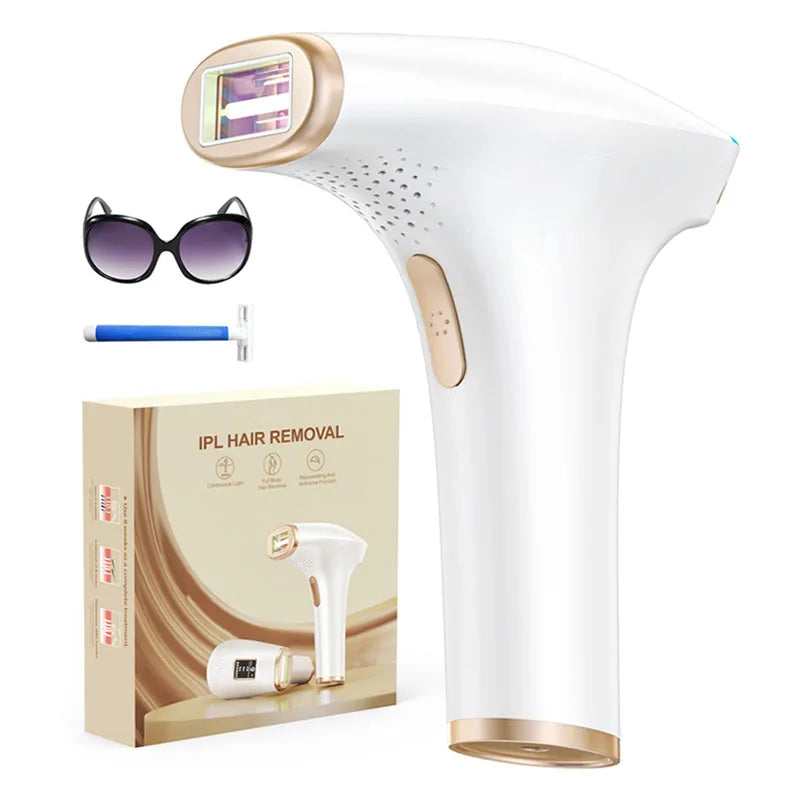 Épilation laser IPL 999900 flashs HR/RA/SC 3 en 1 dispositif d'épilateur 5c ㎡   fenêtre flash 17.6J pour les jambes du visage, les bras, l'utilisation du corps entier
