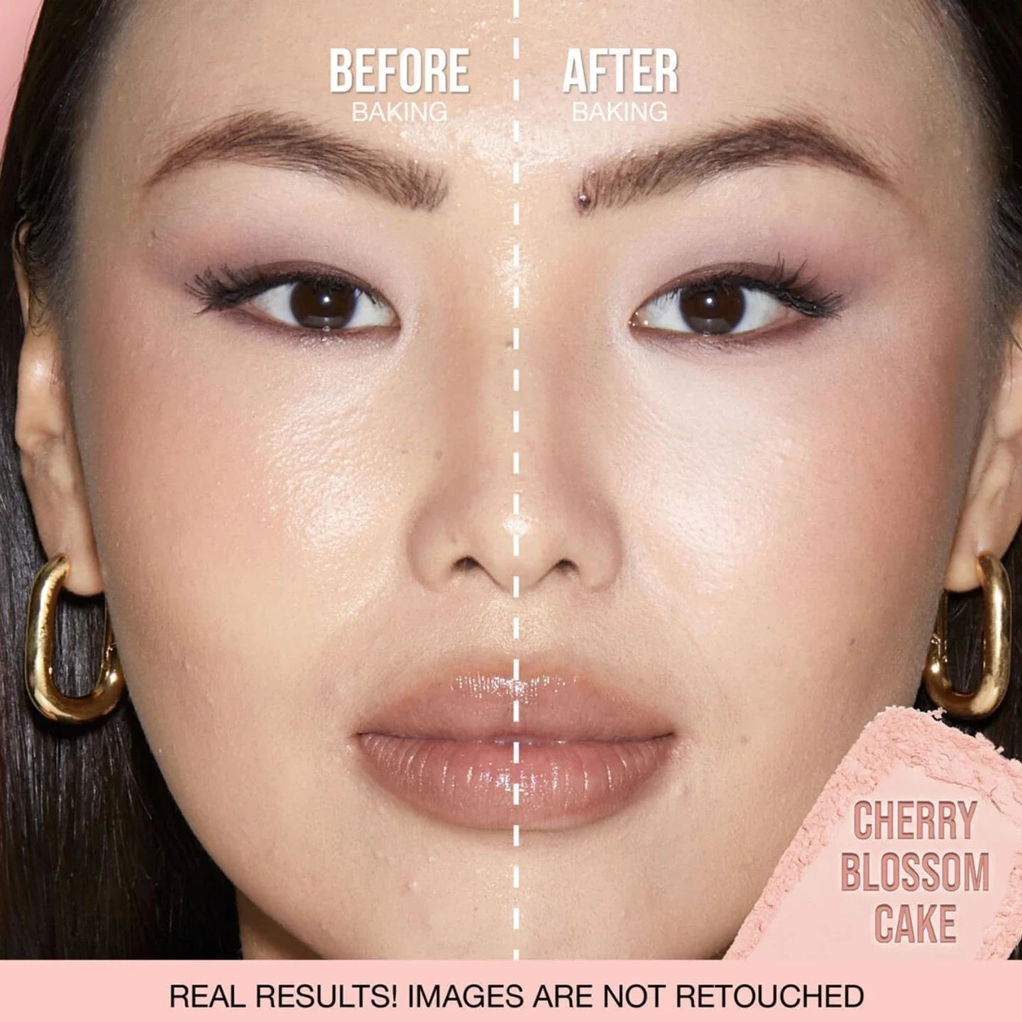 Huda Beauty – poudre à réglage délicat, durable, sans perte, contrôle du maquillage, verrouillage de l'huile, humidité, créer un maquillage de Base zéro pores