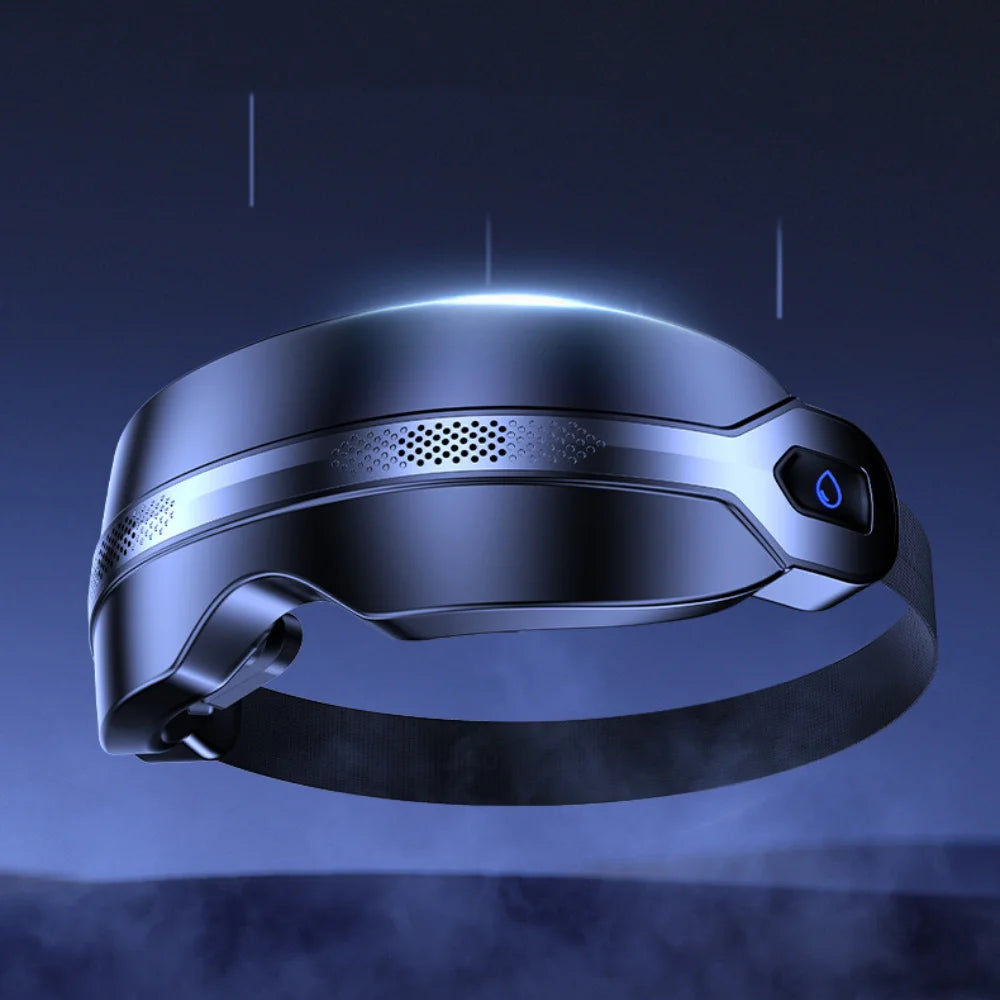 Masseur électrique pour les yeux à vapeur, Spa chaud, acupression, pétrissage, Bluetooth, soulage la Fatigue oculaire, relaxation