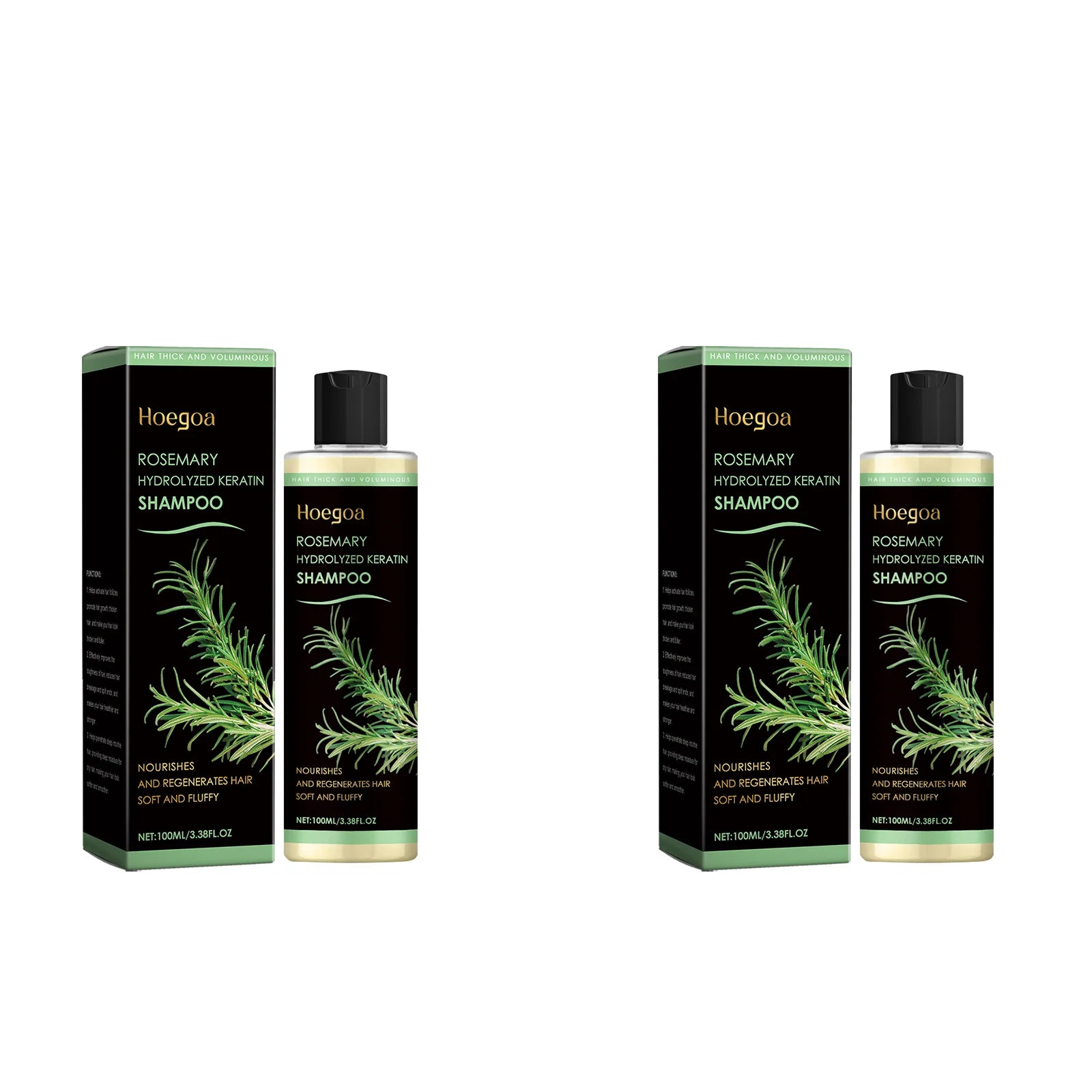 Shampoing au romarin apaisant pour le cuir chevelu, Anti-pelliculaire, rafraîchissant, réparation moelleuse, pointes fourchues, contrôle du sébum végétal, nourrissant, shampoing pour cheveux