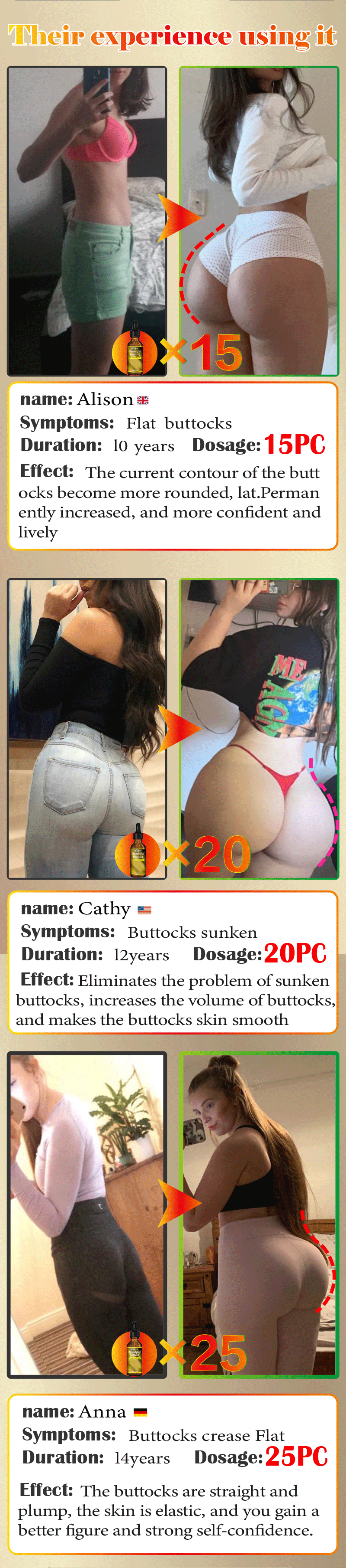 huiles essentielles pour grosses fesses