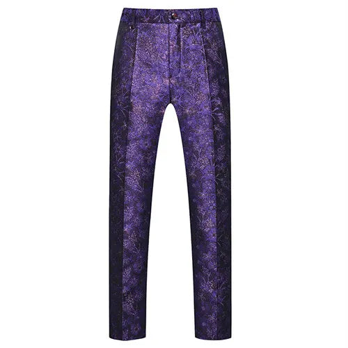 Pantalon homme stylé  imbibés de broderie d'automne, pantalons décontractés de mode,long