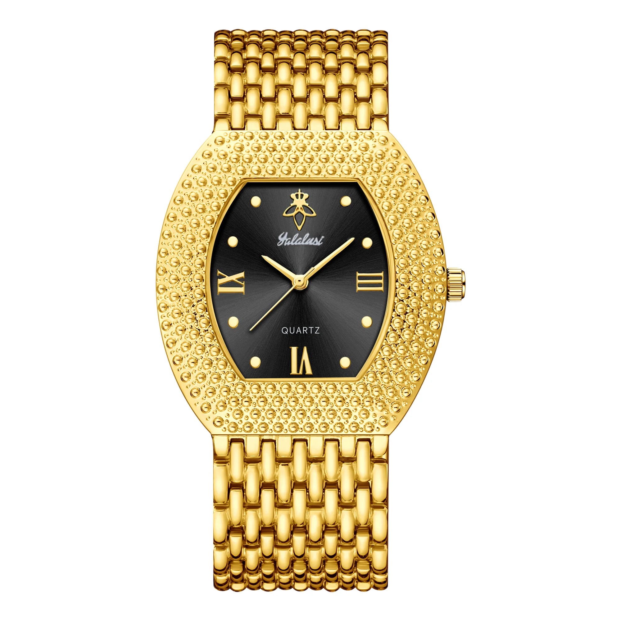 YaLaLuSi marque 2024 nouvelle montre pour femme or luxe boîte-cadeau montre dissolvant cadeau Ion plaqué or