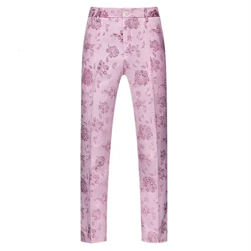 Pantalon homme stylé  imbibés de broderie d'automne, pantalons décontractés de mode,long