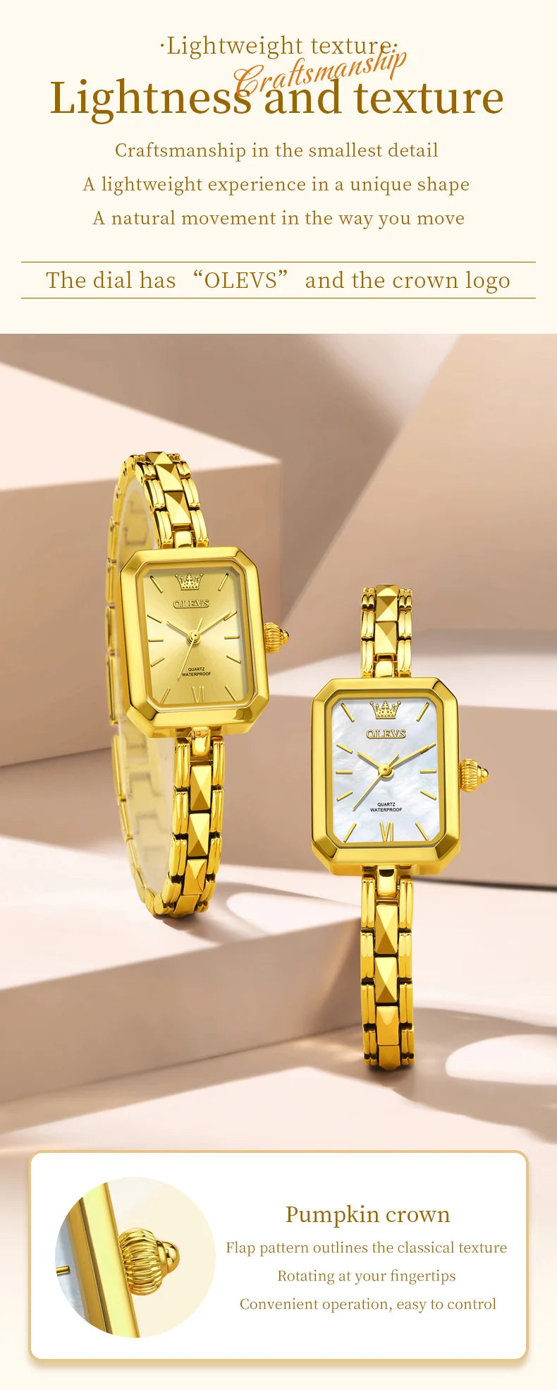 Montres pour femme Original élégant carré Quartz montre-bracelet étanche lumineux dames femme polyvalent Reloj