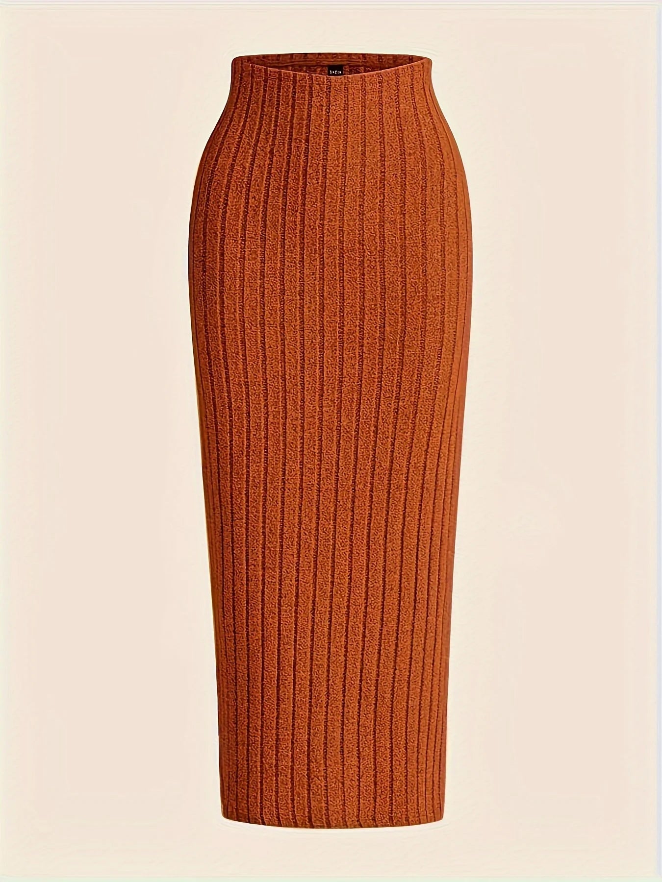 Ensemble Lot quatre pièces - jupe décontractée de couleur unie, printemps, été et automne