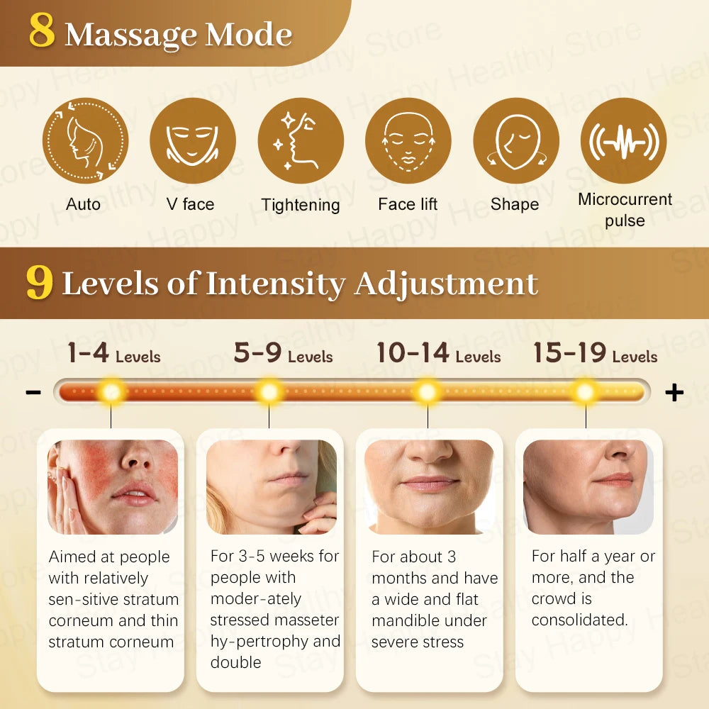 Appareil de soins oculaires à micro-courant à impulsions EMS, masseur oculaire pour Charleroi, massage de la fatigue, vagin noir, gonflement des yeux, anti-déformable