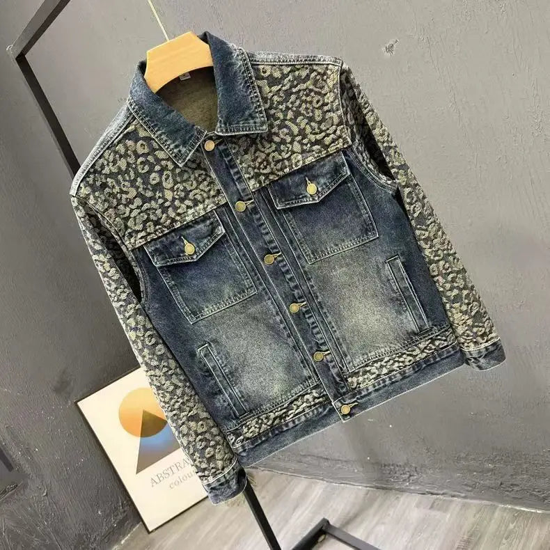 Vestes en jean homme automne mode manteau pour hommes tissu vêtements  lavé marque de haute qualité Vintage