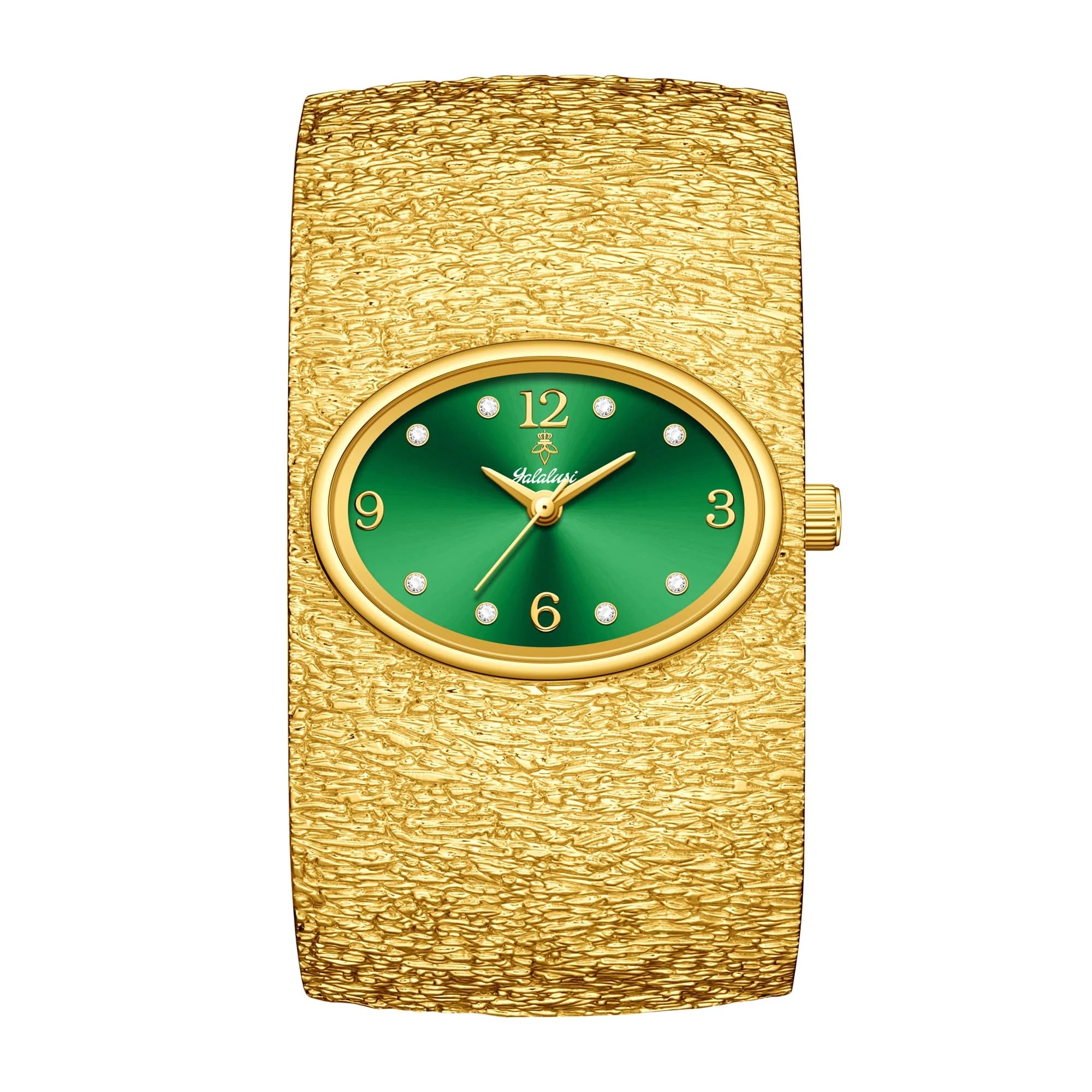YaLaLuSi luxe femmes Bracelet montre à Quartz de luxe Style Vintage or montre pour femme pour fête dames cadeau