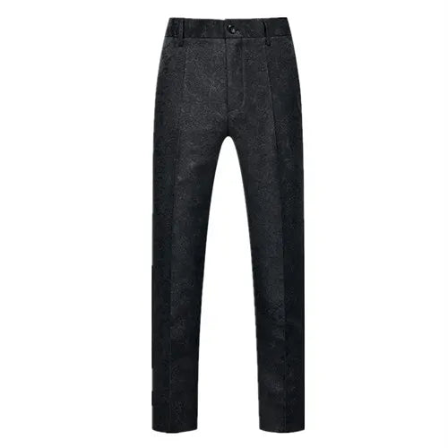 Pantalon homme stylé  imbibés de broderie d'automne, pantalons décontractés de mode,long