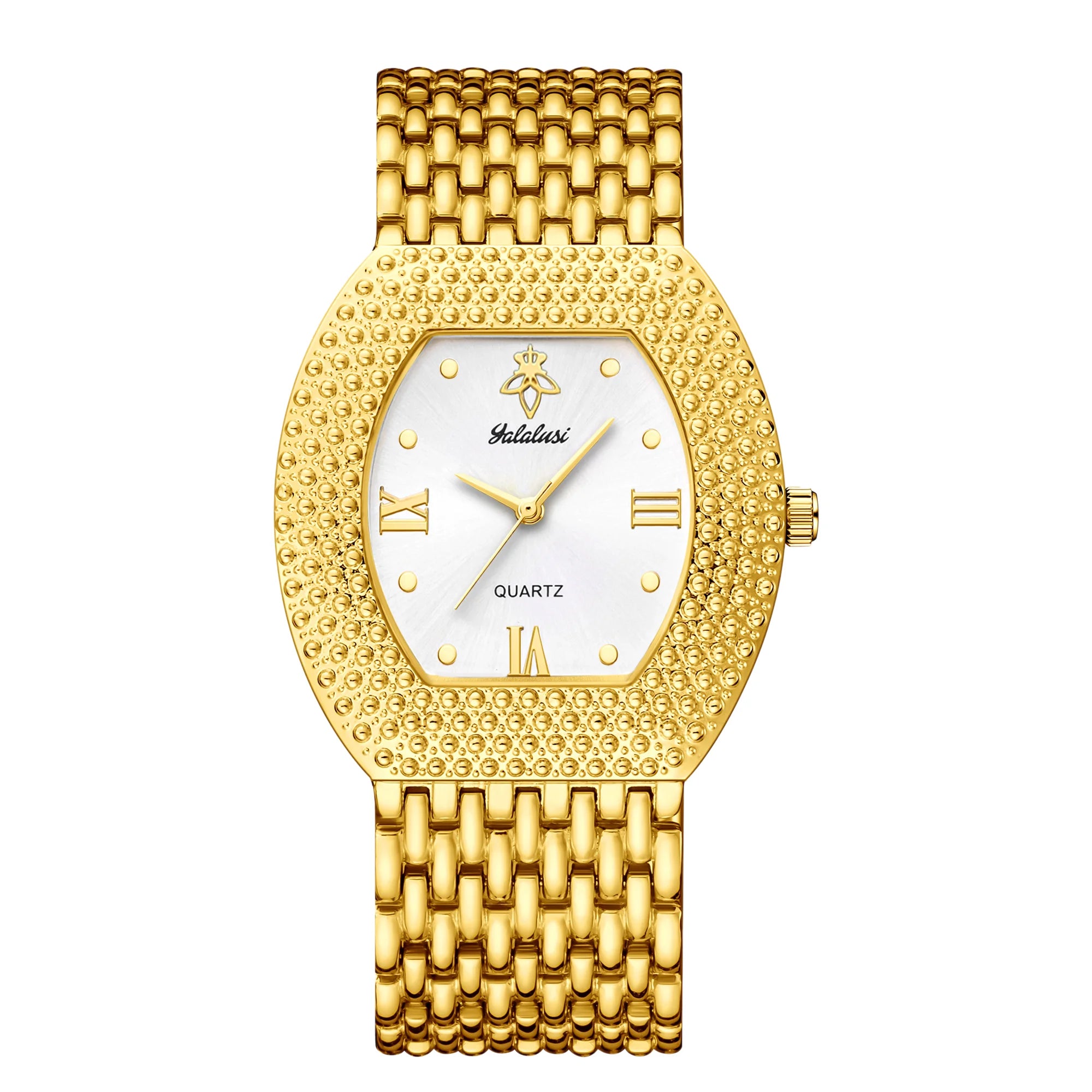 YaLaLuSi marque 2024 nouvelle montre pour femme or luxe boîte-cadeau montre dissolvant cadeau Ion plaqué or