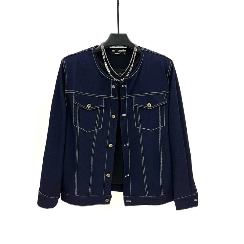 Ensemble  printemps automne pour  homme  rembourré épaule vestes à la mode Niche Chic décontracté pantalon
