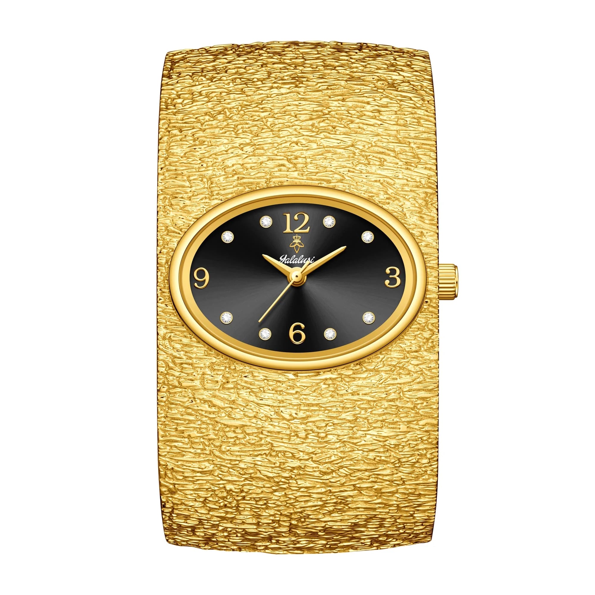 YaLaLuSi luxe femmes Bracelet montre à Quartz de luxe Style Vintage or montre pour femme pour fête dames cadeau