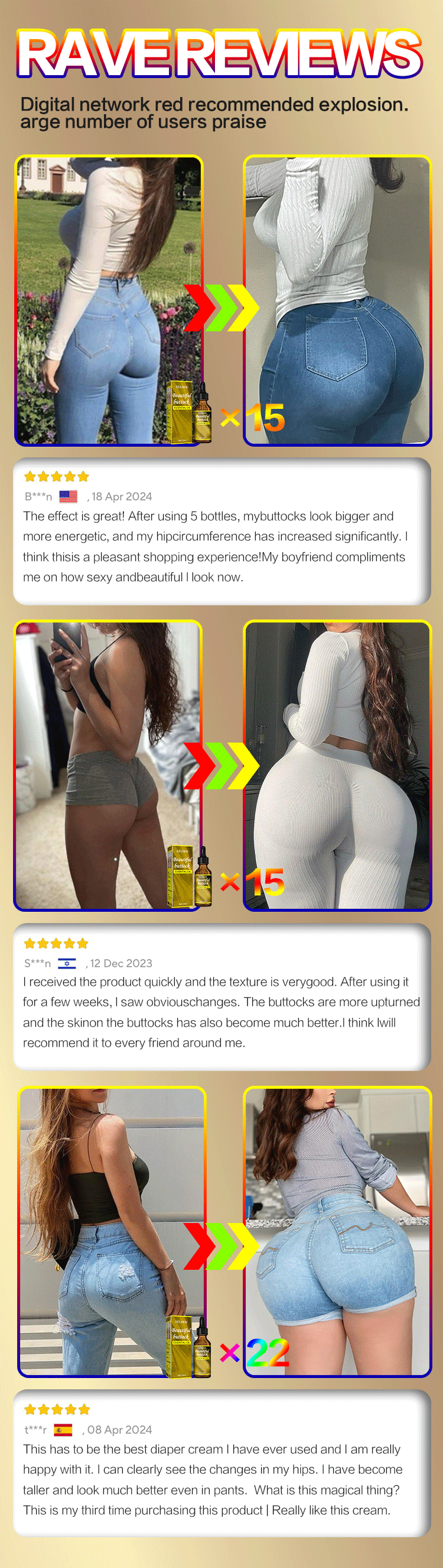 huiles essentielles pour grosses fesses