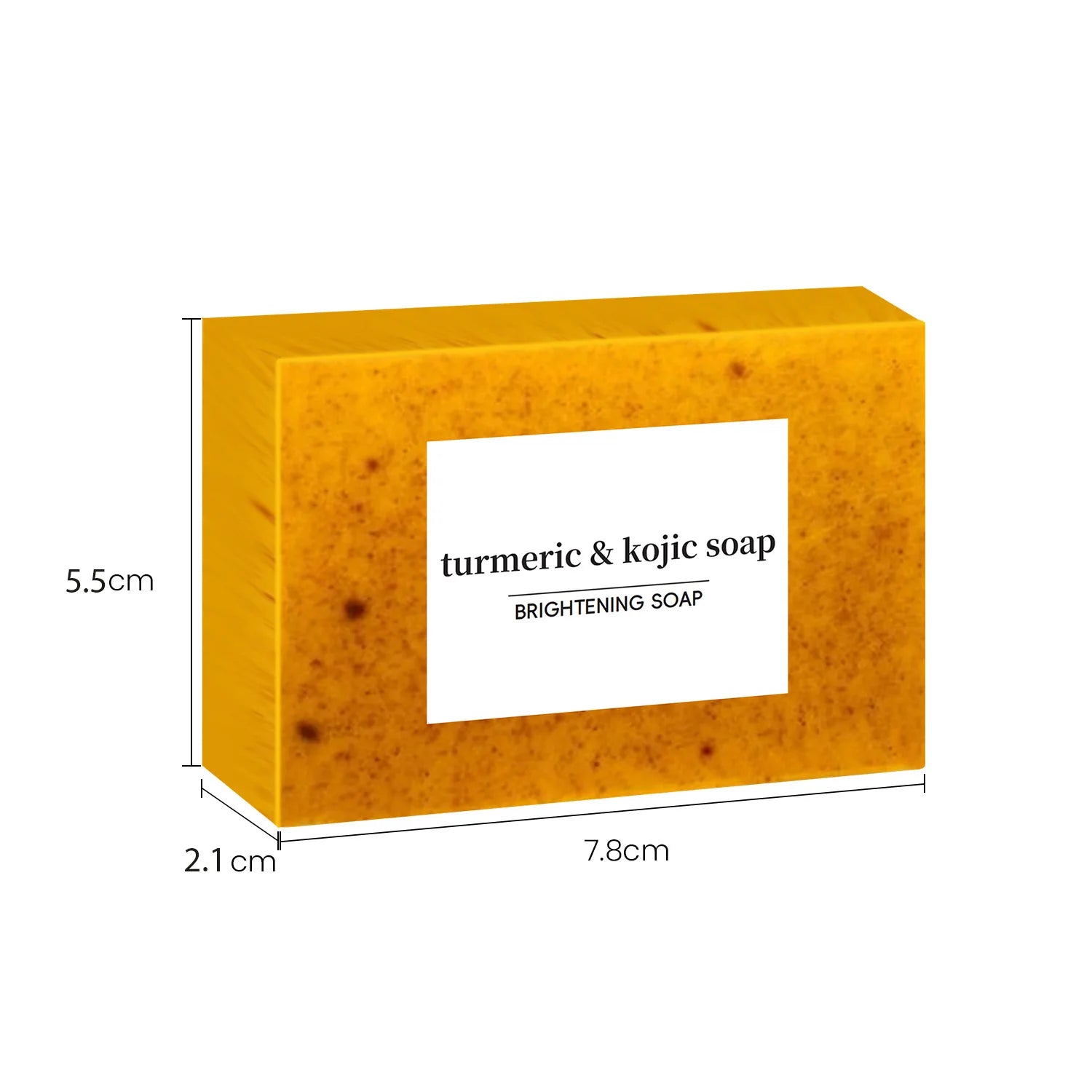 Ensemble nettoyant et savon au curcuma, nettoyage en profondeur, acide kojique, dissolvant de points noirs, nettoyage de la peau, contrôle de l'huile, estompe les marques d'acné, éclaircit