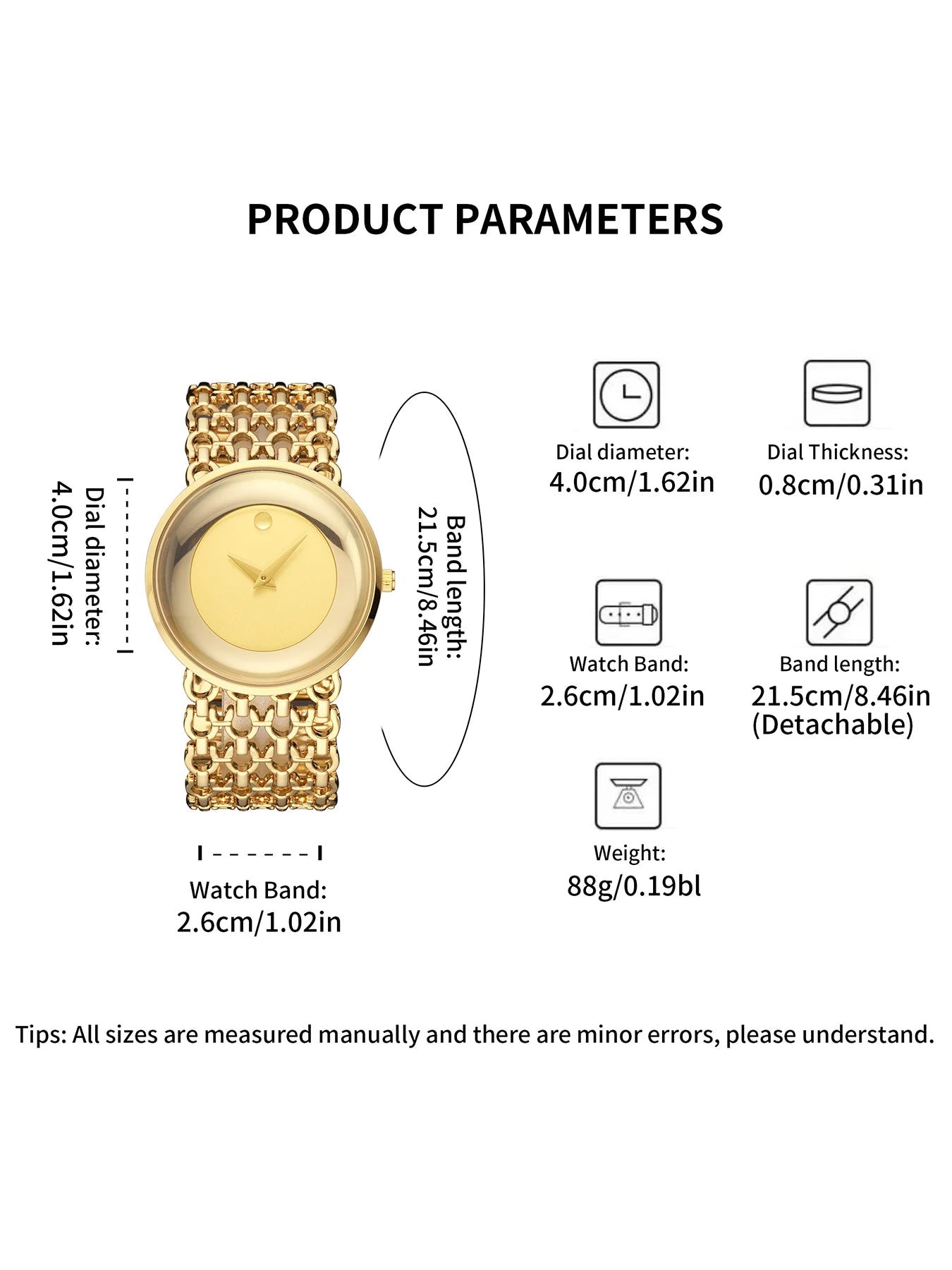 Montre pour femmes, boîtier en or, cadran noir, Style Simple, nouveau dissolvant de montre en boîte, plaqué or, offre spéciale, 2024