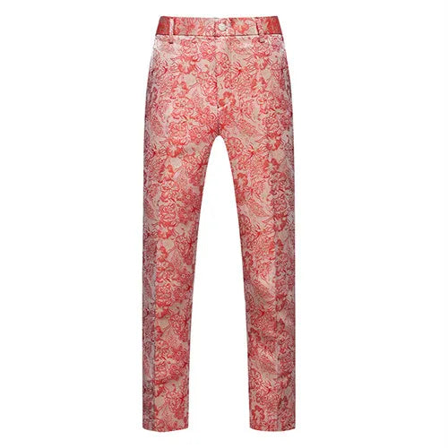 Pantalon homme stylé  imbibés de broderie d'automne, pantalons décontractés de mode,long