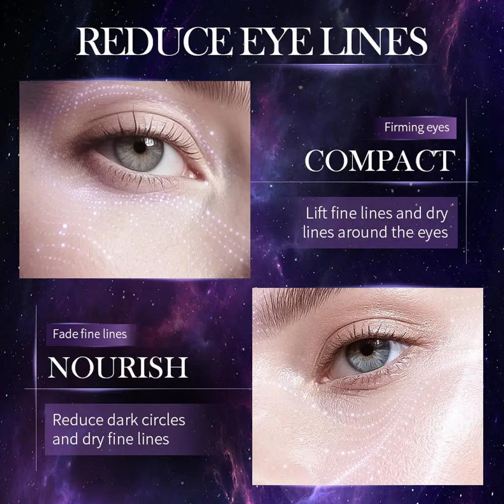 Masque pour les yeux aux algues, masque pour les yeux au collagène aux graines de raisin SADOER, masque pour les yeux hydratant et nourrissant, soin Anti-rides pour la peau des yeux