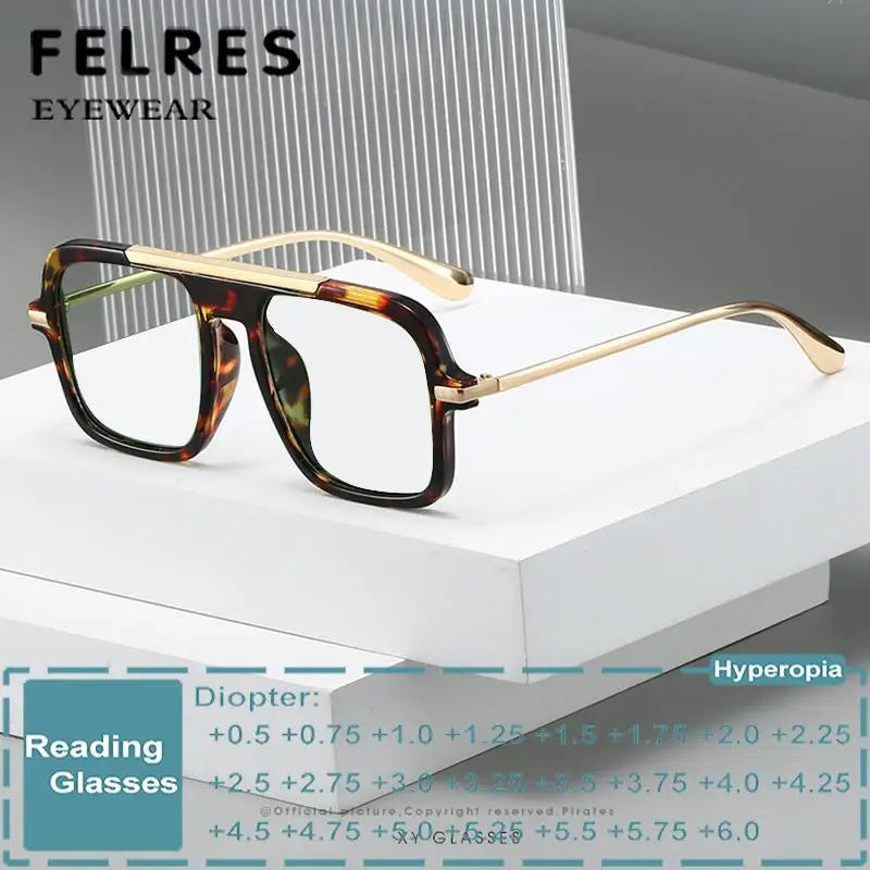 Lunette Grand carré Anti lumière bleue hommes femmes marque Design  a 0 Prescription   de mode