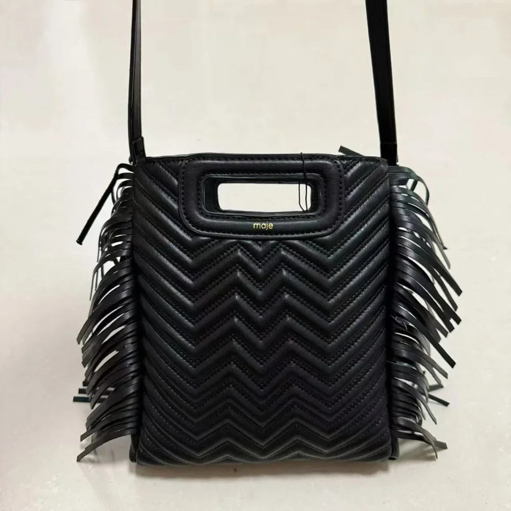 Nouveau sac à bandoulière pour femmes à la mode noir PU rétro sac à main Design luxueux décontracté dames sac à bandoulière