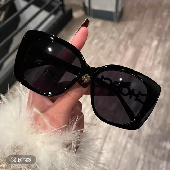 Lunettes de soleil polarisées de luxe légères pour femmes, lunettes de protection solaire de mode extérieure