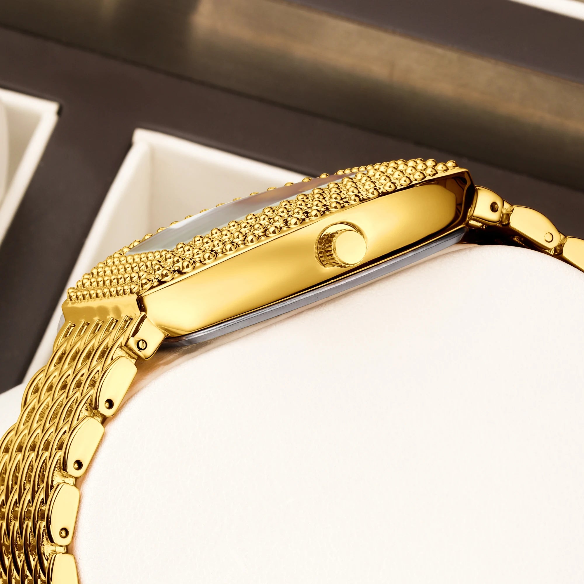 YaLaLuSi marque 2024 nouvelle montre pour femme or luxe boîte-cadeau montre dissolvant cadeau Ion plaqué or