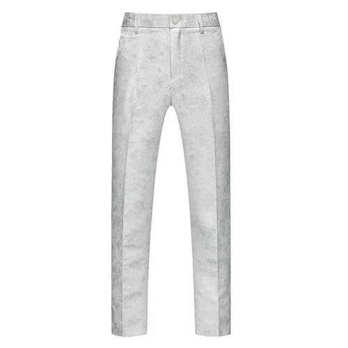 Pantalon homme stylé  imbibés de broderie d'automne, pantalons décontractés de mode,long