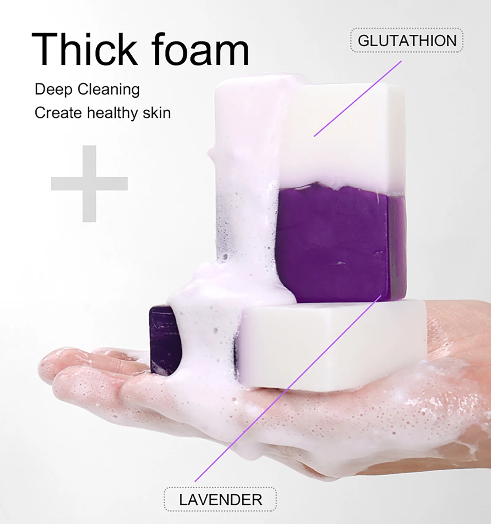 AILKE Anti taches, savon pour peau lisse, barre parfumée, pour peau noire, peau foncée, peau caramel, éclaircissant, blanchissant, pour le visage et le corps